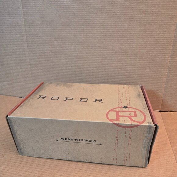 ROPER Men's Clearcut Slip On Casual Shoes  Size 8 Tumbled Brown 09-020-1662-3334 - Picture 13 of 14